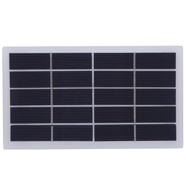 2W 5V Polycrystalline Silicon DIY Solcellepanel Lettvekt med Klips 173x99x2MM (2W 5V Klips)