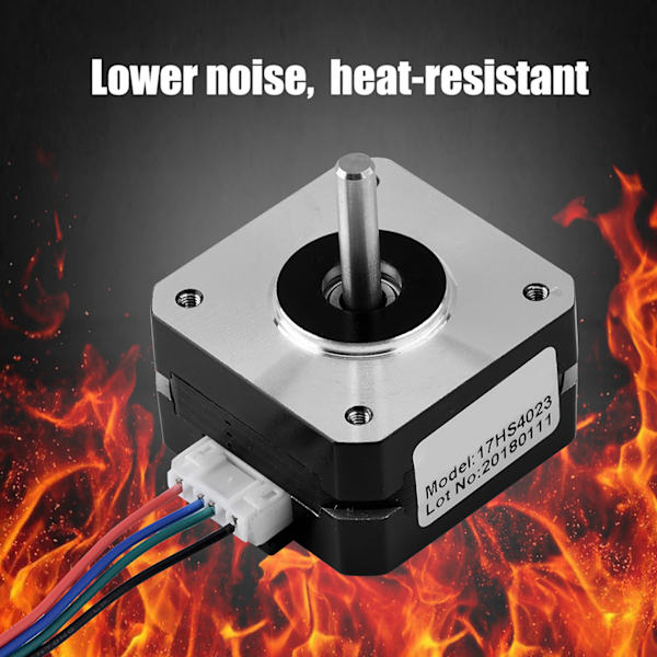 3D Printer Tilbehør Stepper Motor 42 * 23mm Ekstruder Step Motor til Titan