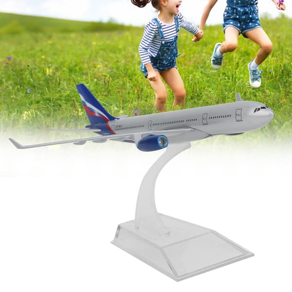Flygplansmodell Basfäste Legering Metall Barns Flygleksaker Garage Kit 16cm (Ryssland330)