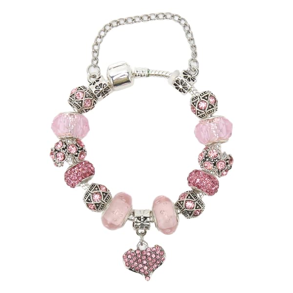 Dameperlearmbånd Jenter Damer DIY Valentinsdagsgave Kvinnelig tilbehør 17cm