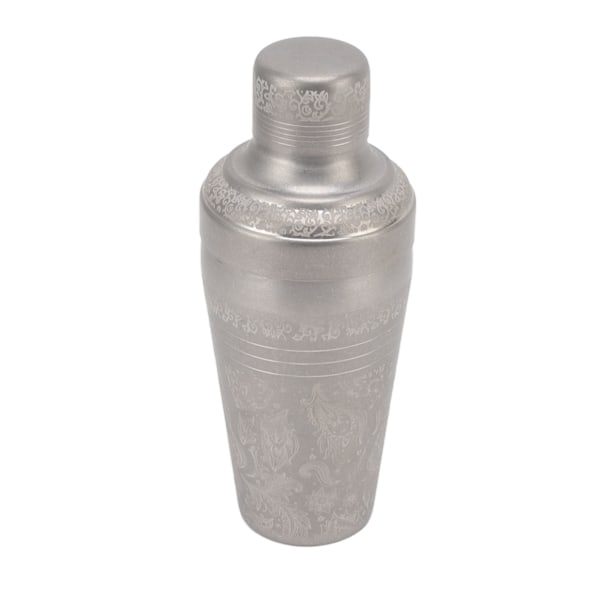 Cocktail Shaker Tåler Opvaskemaskine Rustfrit 304 Rustfrit Stål Bartender Drikkeblander til Bar Frosted Japansk Stil Gravering