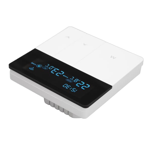 Intelligent Digital Termostat LCD-skärm APP-kontroll NTC Programmerbar Termostat Temperaturregulator AC90V‑240V WIFI