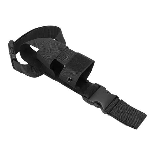 Benhölster för ben Drop Leg Holster Molle Vattenflaskeväska Multifunktion för utomhuscamping VandringSvart