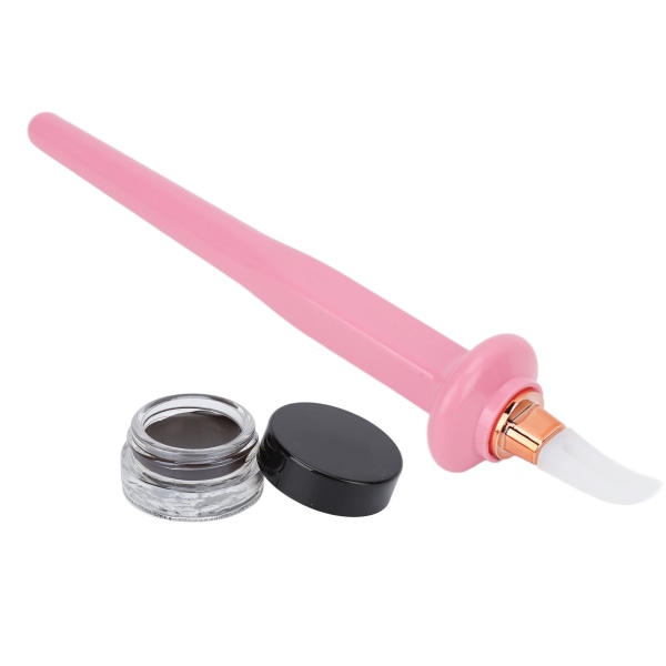 3 stk Silikone Eyeliner Applikatorværktøj Professionelt Vandtæt Langtidsholdbar Eyeliner Guide Wand Set Pink