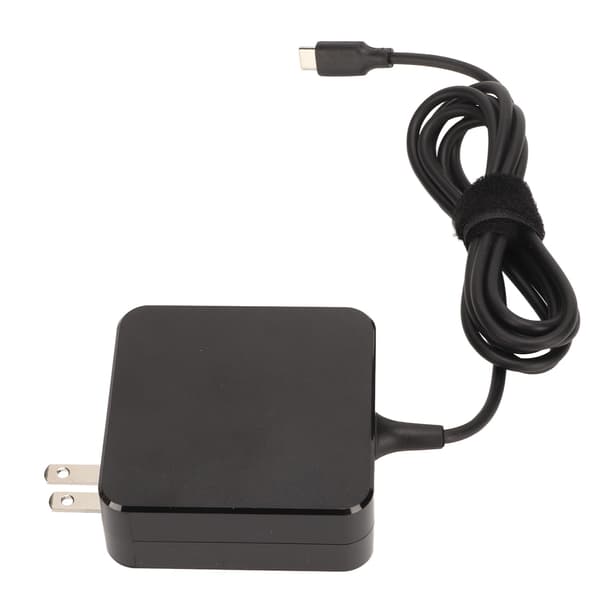 65W USB C Laptop Strömadapter Bärbar Lättvikts Laptopladdare för Hem Resor Kontor 100‑240V US-kontakt
