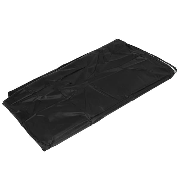 Ulkona vedenpitävä puutarhan pihakeinun suojapeite musta 230x200cm