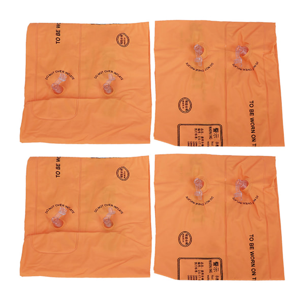 Børn Svømmearm Ring Oppustelig Float Circle Børn Svømning Læring Sikkerhed Pool Armbånd Orange
