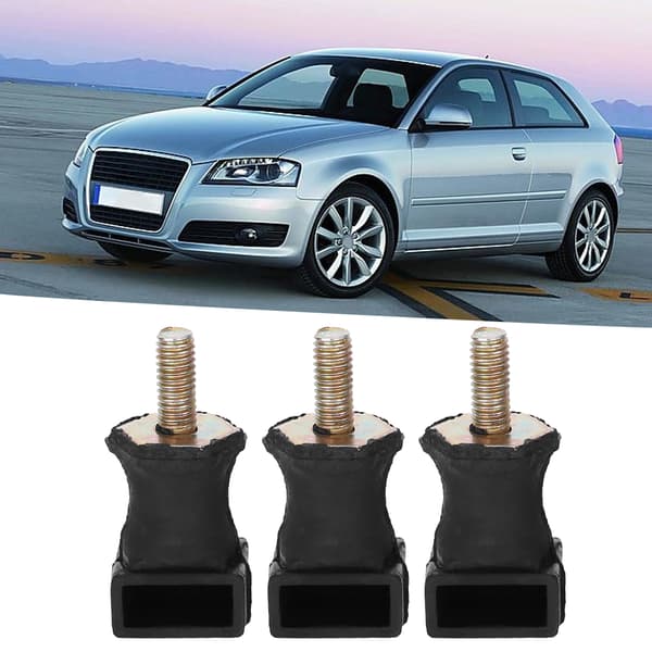 3 stk. luftpumpemonteringsbøssing fast brakettsett 06A133567A passer til Beetle / Cabrio / EuroVan