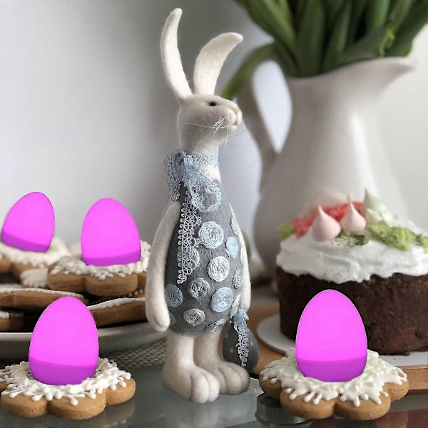 12 Påsk Ljus Ornament Påsk Hängande Ägg Påsk Träd Ornament