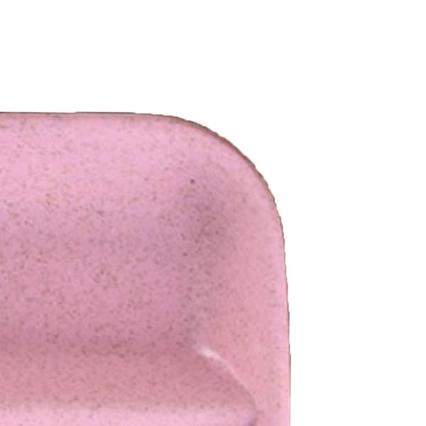 Dippskål Vetehalm Delad Kompakt Praktisk Dippsåsskål för Hemmakök Rosa