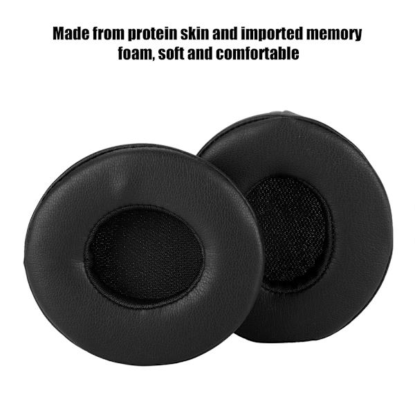 1 par ørepuder til SOLO2.0 3.0 trådløst Bluetooth-headset (sort)