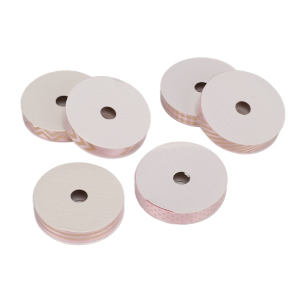 Dekorativt bånd fleksibelt elegant mode glans DIY tilbehør til bryllup fødselsdagsfestPink Golden