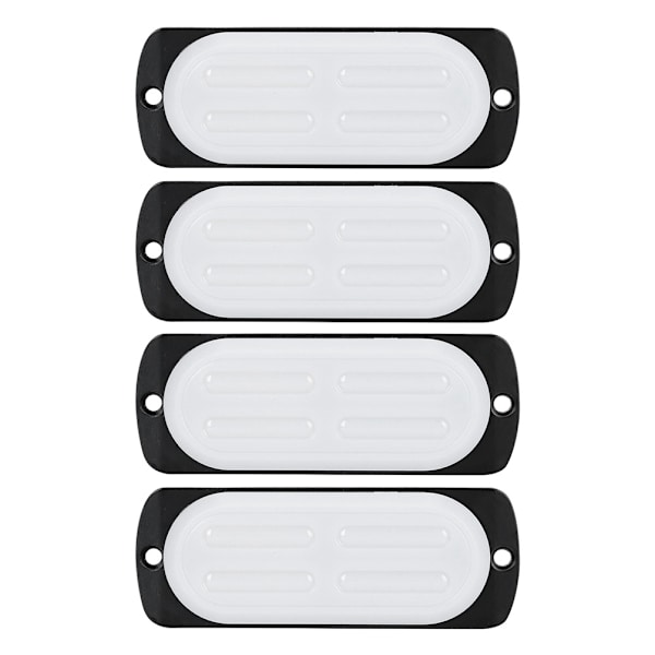 4 stk. 12-24V 20LED Blitz Strobelys Bil Lastbil Nødadvarselslampe Sidelygte
