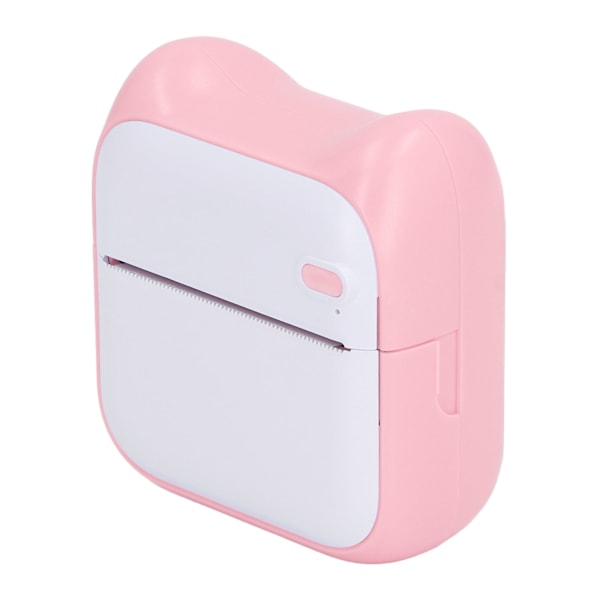 Mini-lämpötulostin HD Clear 200dpi tulostus BT kannettava tulostin opiskelijoille Valokuvat Muistiinpanot Pinkki