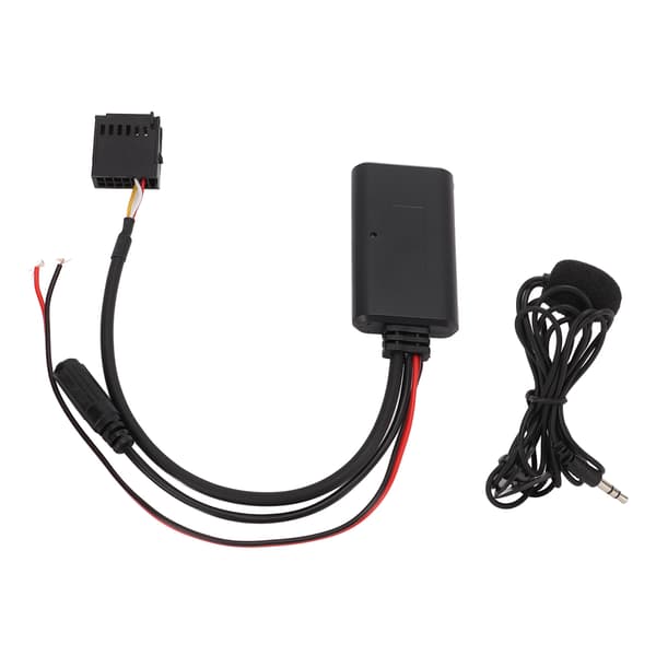 Trådløs Bluetooth-moduladapter AUX-lydkabel med mikrofonerstatning for Ford Focus Carnival Mondeo