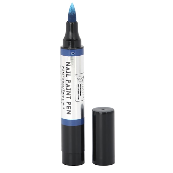 Bärbar nagellackspenna DIY vattenbaserad nagellack gelpenna för kvinnor flickor (08 )