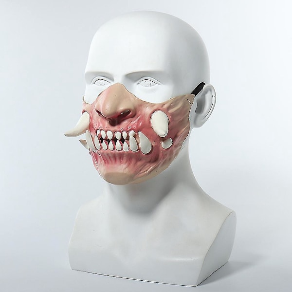 Simulerad Emulsionsgjord Mask Leksak Present Läskiga Leksaker Intressant Gåva