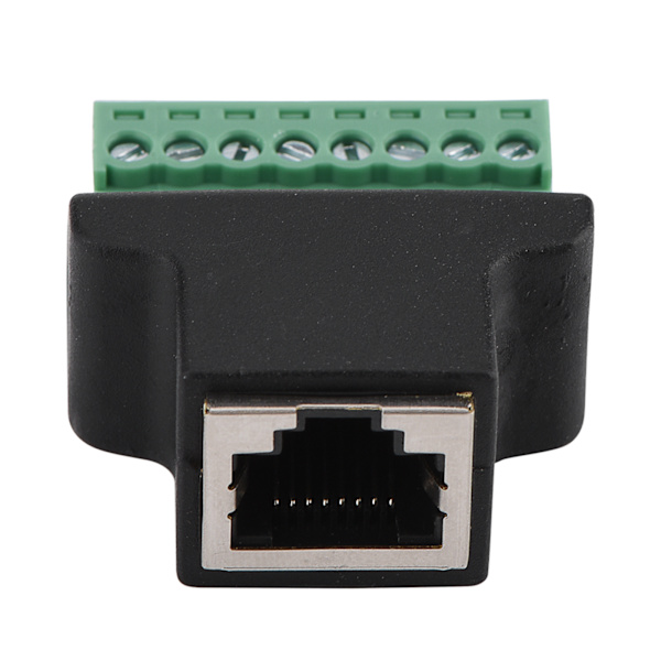 DVR Ethernet-kontakt RJ45 honkontakt till 8-stifts skruvkontakt