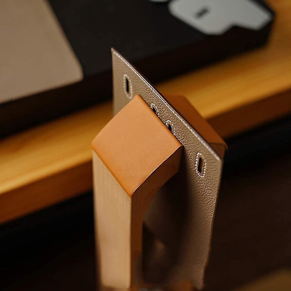 Nahkakiinnike Nahkakiinnityspuristin Puinen DIY-askartelu Nahkaompelutyökalu