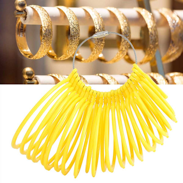 Bangle Sizer korujen valmistuksen mittaustyökalu Muovinen rannekorun mittaustarvike