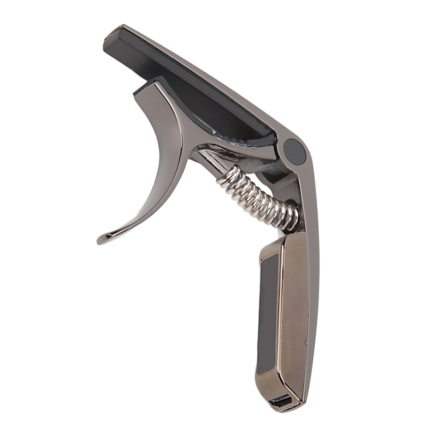 Guitar Tuner Aluminiumlegering Clip On Guitar Tuner til Akustisk Folk Guitar Elektrisk Guitar Ukulele Sort