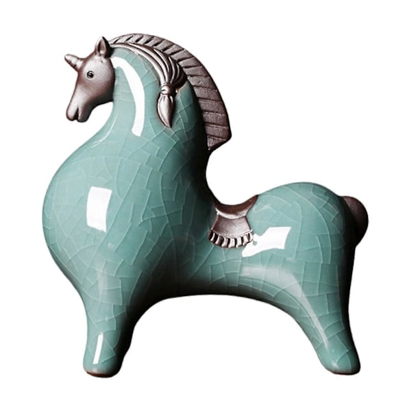 Heste Statue Samlinger Bordplade Dekoration til Soveværelse Studieværelse Entré--10.5cm x 5.5cm x 11cm 10.5cmx5.5cmx11cm