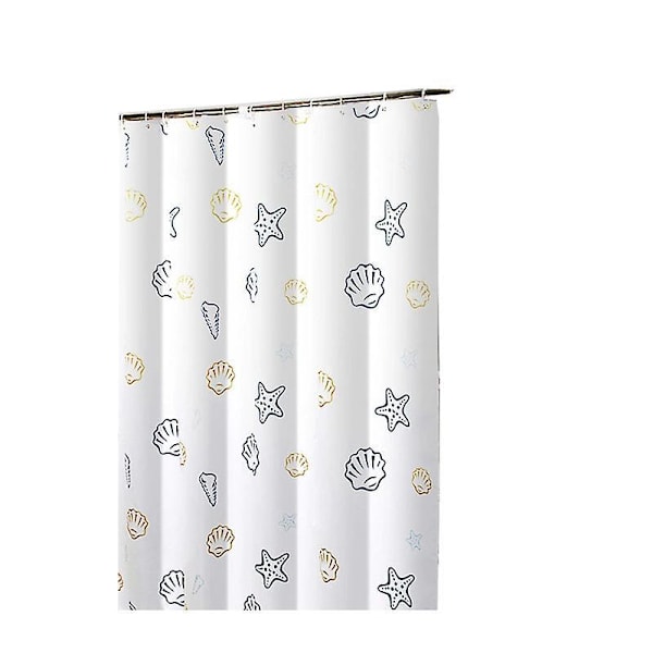 Ocean World Vandtæt Polyester Bruseforhæng - 80cm B * 180cm H