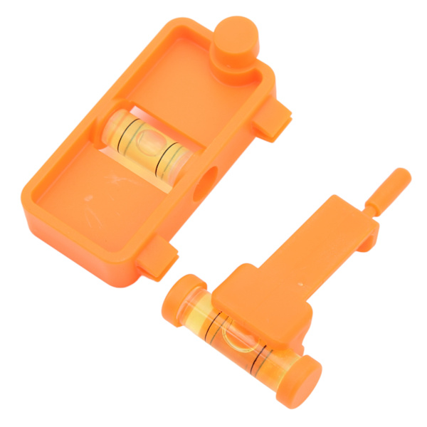 Compound bue tuning og montering snor niveau combo plast bueskydning nivelleringssæt til udendørs bueskydning jagt orange