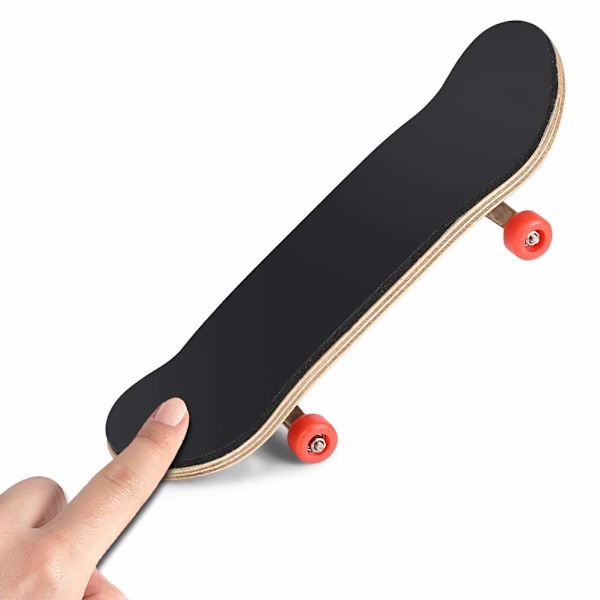 Mini Fingerboard Professionell Fingers Skateboard Lönnträ DIY Montering Skate Boarding Leksak Julgåva För Barn