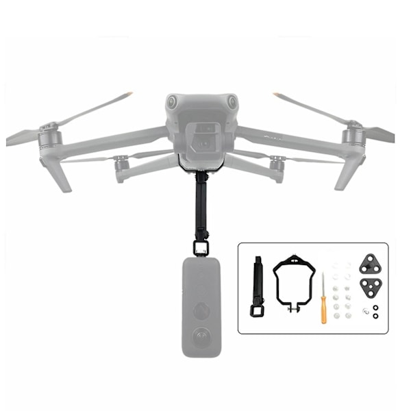 Drönare 360 Vr Kamerafäste Adapter Fäste kompatibel Mavic 3 Toppförlängningsset F-F