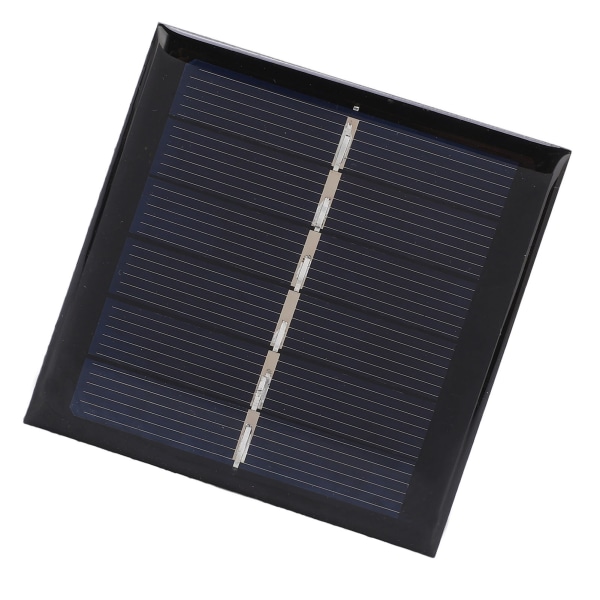 Bärbar 0,6W 3V Polysilicium Solpanel Nivå A Solladdningsplatta Modul för Solträdgårdsbelysning