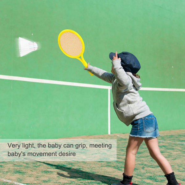 Badminton tennisketcher Udendørs Indendørs Baby Børn Pædagogisk Sportsspil Gaver Legetøj Sæt