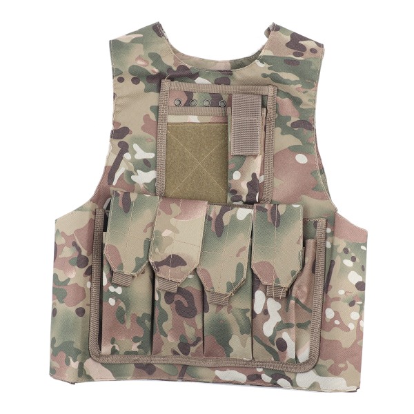 Barn Barn Army Militært utstyr Kampspill Camouflage Uniform Vest (CP Camouflage)