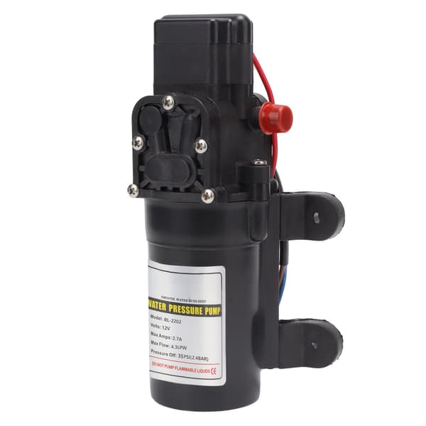 Vattentrycksmembranpump självsugande membranpump högtrycksvattenpump för utomhusbruk RL 2202 12V
