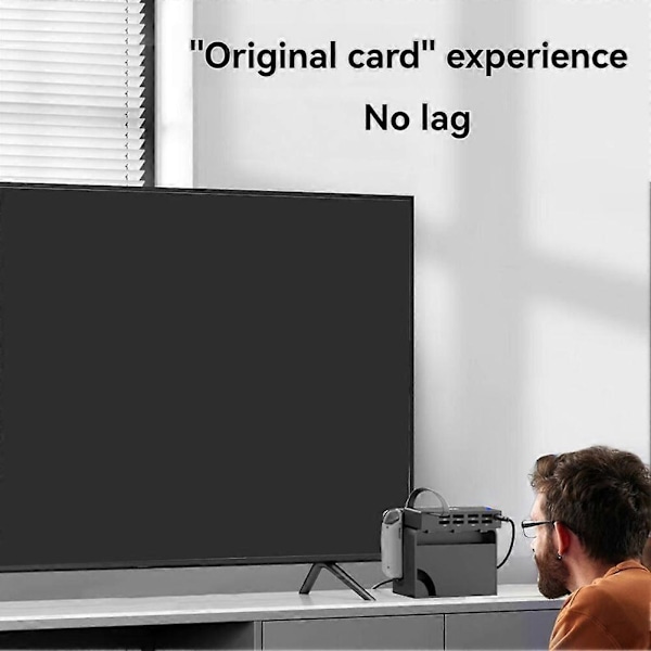 Spelkonsolstation för Switch-kortläsare