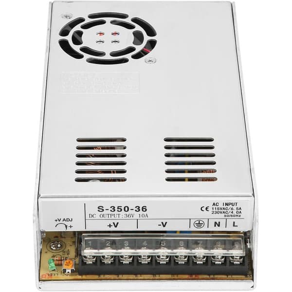 36V 350W strømforsyning for overvåkingskameraer - S-350-36