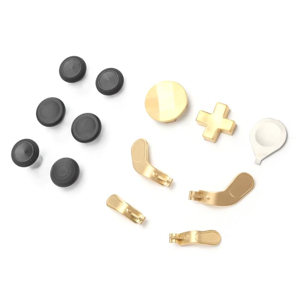 Gamepad Swap Joysticks Paddles Tilbehørsutskifting for Xbox One Elite Series 2-kontroller, Gull