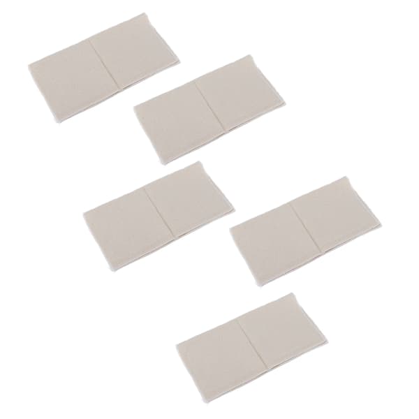 5 stk broderistoff mykt, behagelig, lett å brette, bærbart DIY-materialsett for sofaer, puter, pynteputer 28x28cm