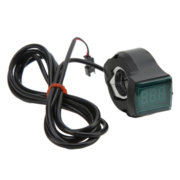 Elektrisk cykel Tommelfingergashastighed Styrende Controller Fingergas accelerator med rødt display