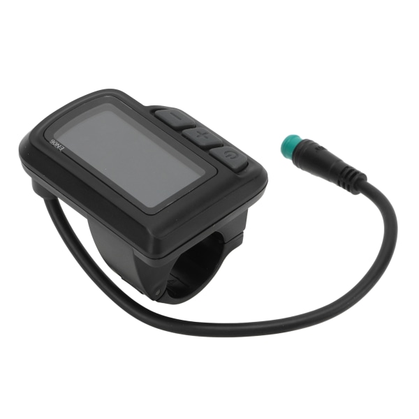 Sähköpyörän EN06 LCD-näyttömittari USB liitännän nopeusnäytöllä sähköpyörän maastopyöräskootterin vedenpitävälle liittimelle