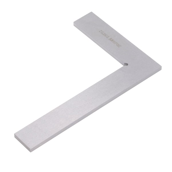 Maskinistvinkel 200x130mm 90 Graders Rät Vinkel Hög Noggrannhet Ergonomisk Kolstål Ingenjörsvinkel Linjal