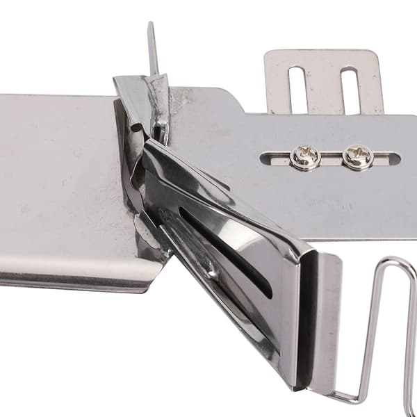 Båndbinder Symaskinetilbehør Rustfrit Stål 4 Folder Korrosionsbestandig Holdbar (40 mm)