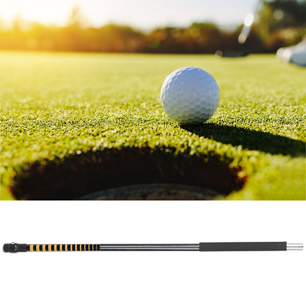 Gummi-metall-bakelakk korrosjonsbestandig golf swing praksispinne trener slagstang treningsverktøy for nybegynnere profesjonelle golfereStandard