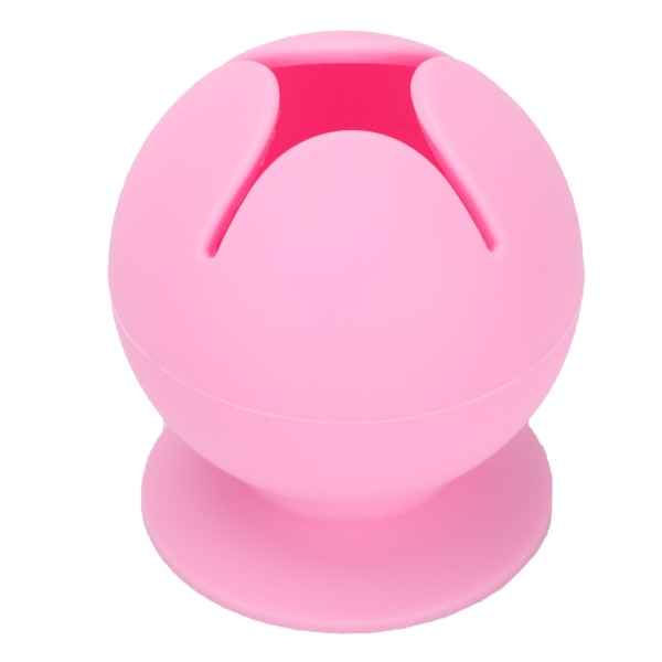 Skrapsamler Silikon sugekopp for oppsamling av avfall Vinylluking Desktop Oppbevaring Rosa