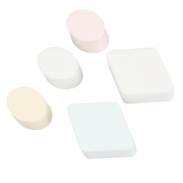 Makeup Sponges Cosmetic Foundation Blending Sponge Set Tørrvann Bruk Makeup Sponge