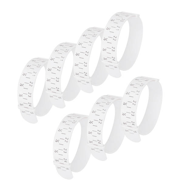 Exakt handledsmätningscirkelverktyg Standardmätare Sizer för smyckesarmband Bangle Making