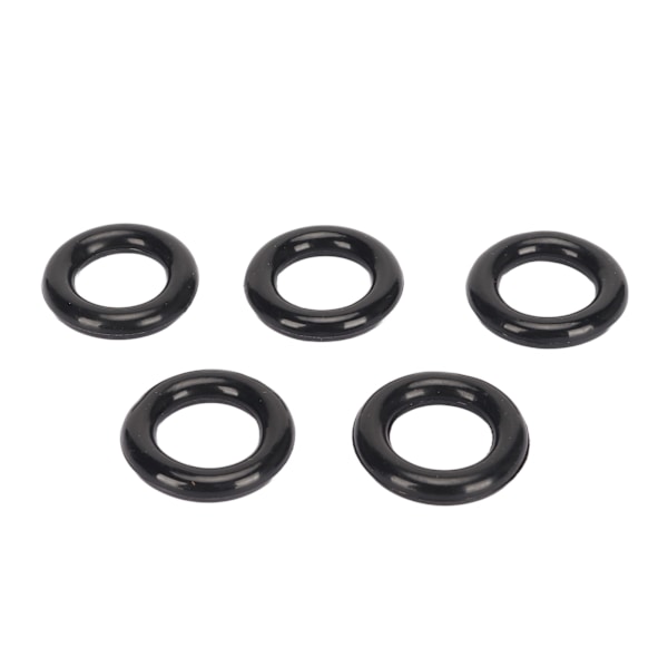 25 stk. spolevikler gummiring fleksibel elastisk spoleviklerring for erstatning svart