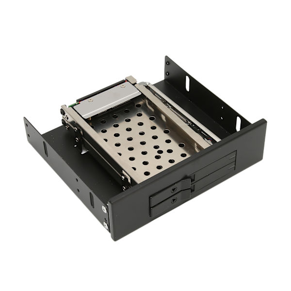 2,5 tommers HDD monteringsbrakett i rustfritt stål ABS 6 Gbps høyhastighetsstøtte SATA I/II intern HDD mobil rack bur