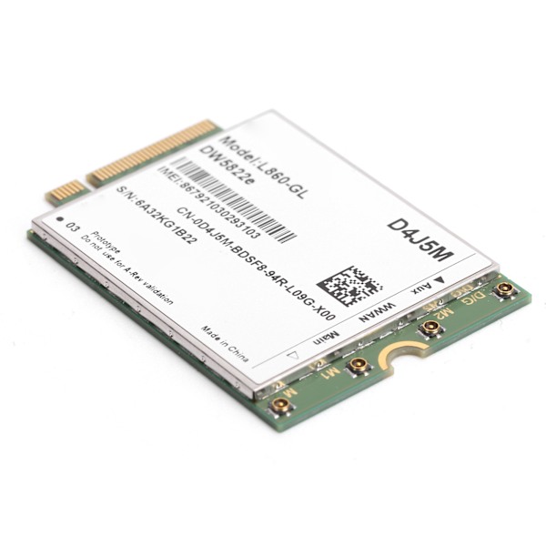 Trådløst netværkskort Wifi WWAN-modul til Dell Adapter L860-GL DW5822e D4J5M 4G