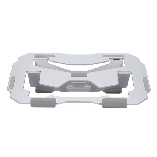 Datorställ Bred Kompatibilitet Ergonomisk Design Hållbar Bärbar Skrivbordshållare Silver